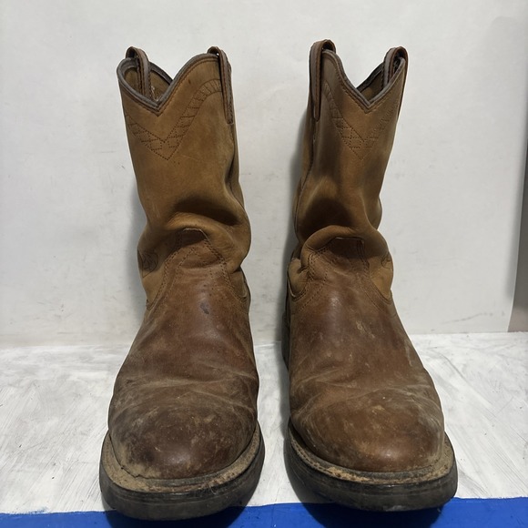 Mens ARIAT Sierra Shock Shield Waterproof Soft Toe Work Boot Dirty 13D main image 7